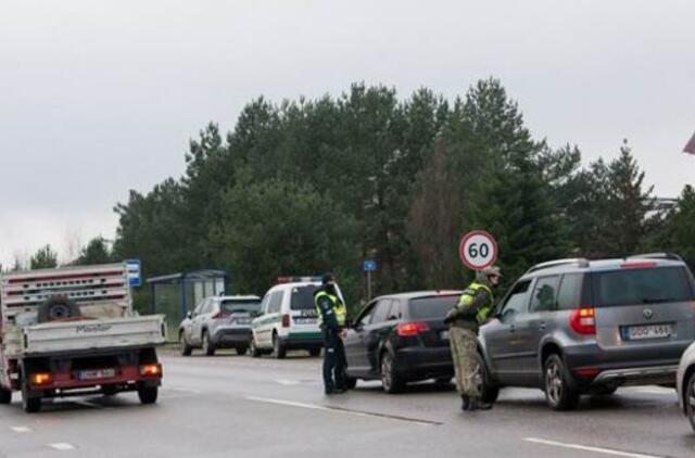 Šeštadienį Klaipėdos apskrities patikros postuose surašyti 83 protokolai