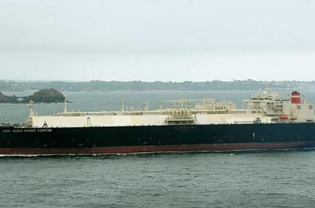 SGD terminale – pirmasis šiemet dujų krovinys