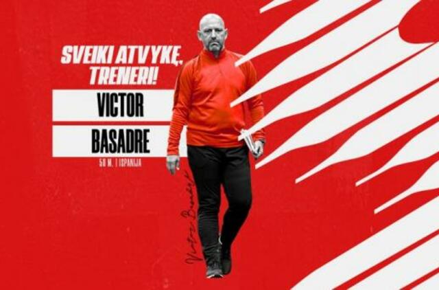 „Sūduvą“ treniruos ispanas V. Basadre