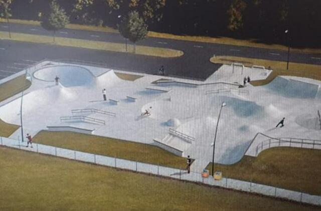 Palangoje bus projektuojamas modernus ekstremalaus sporto aikštynas