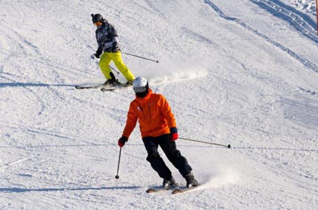 Atidarytas Klaipėdos slidinėjimo kurortas