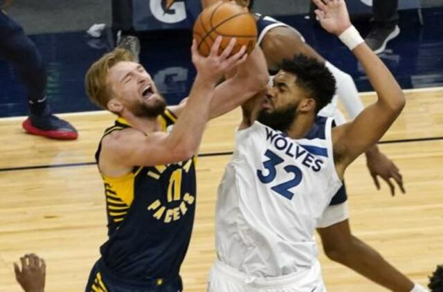 D. Sabonis pratrūko: pratęsimo pareikalavusiose rungtynėse pasiektas karjeros rekordas