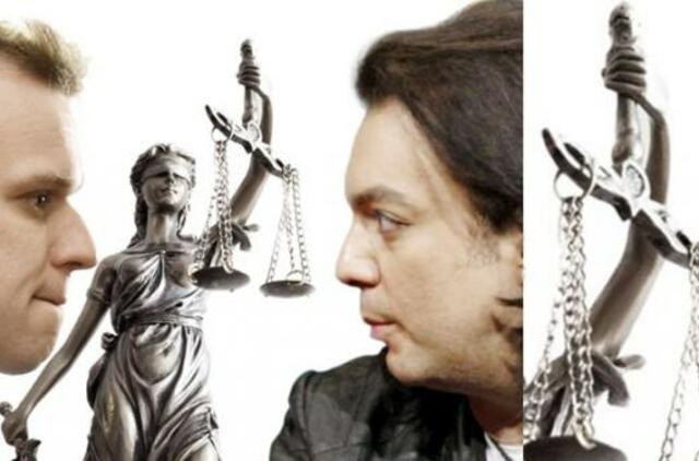 F.Kirkorovo dvikovai su G.Landsbergiu teisėjaus Temidė