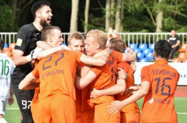 Gargždų „Banga“: tikslas – nežemesnė pozicija nei pernai