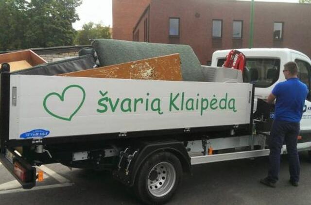 Informacija apie didžiųjų atliekų surinkimą iš gyventojų