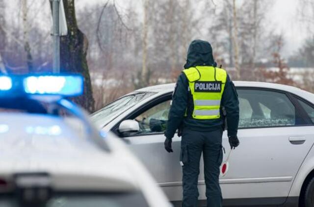 Klaipėdos pareigūnai savaitgalio reiduose didžiausią dėmesį skyrė trijų rūšių pažeidimams