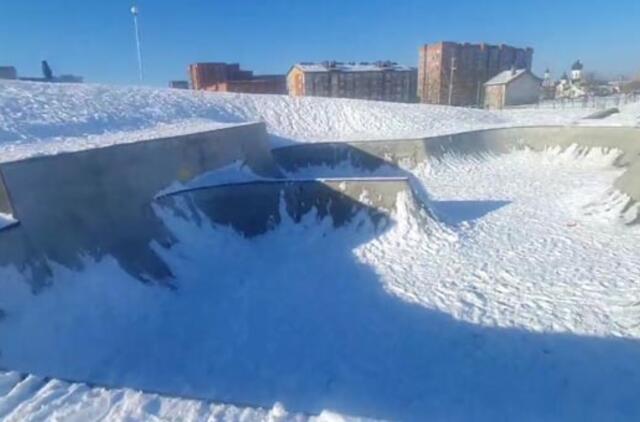 Klaipėdos riedlenčių parkas tapo „gaudykle“ vaikams