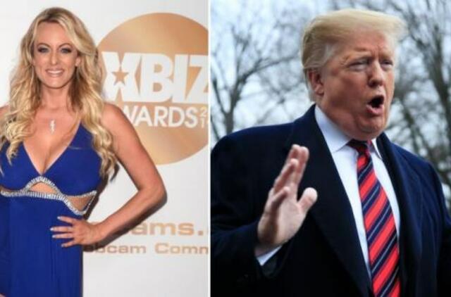 Porno žvaigždė teigė, kad lytiniai santykiai su D. Trumpu buvo „blogiausios 90 sekundžių mano gyvenime“