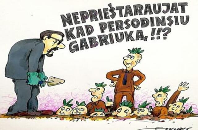 Žinomas karikatūristas pasišaipė iš konservatorių "rinkimų"