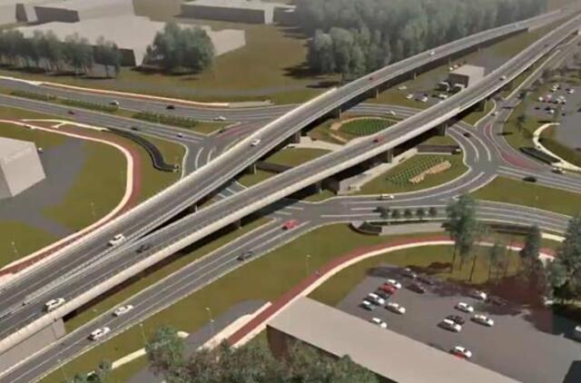 Kitą savaitę atnaujinami darbai Baltijos prospekte