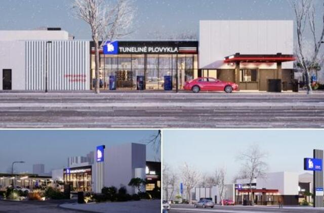 Klaipėdoje atsiras dar viena tunelinė automobilių plovykla