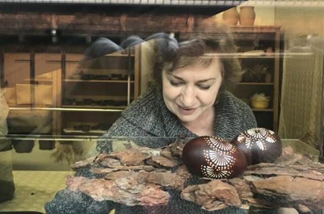 Kviečia pamatyti Astos Grušelionienės margučių parodą