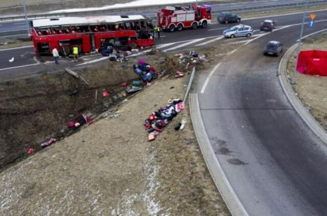 Lenkijoje žuvo šeši ukrainiečiai, 41 sužeistas