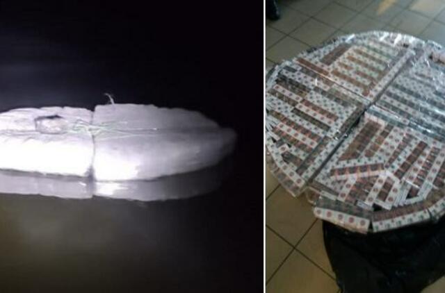 Pasieniečiams įtarimų sukėlė Nemunu plaukusi ledo lytis