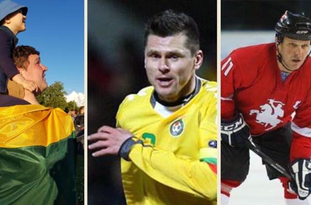 Patriotinės sporto žvaigždžių mintys: giedant himną – ašaros ir pasididžiavimas