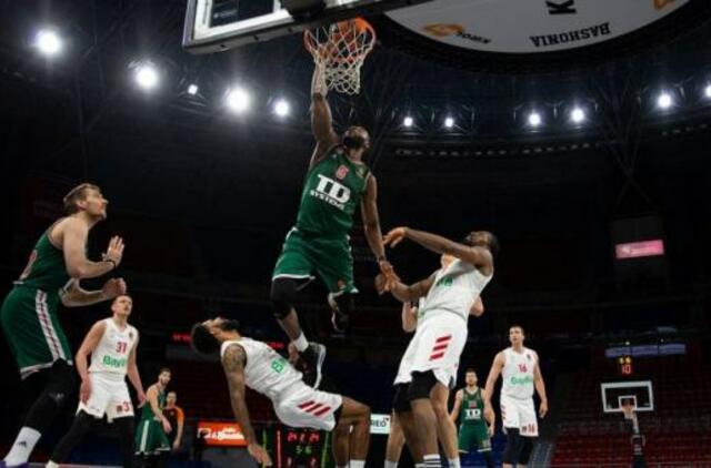 R. Giedraitis buvo vienas geriausių, o „Baskonia” pavijo „Žalgirį”