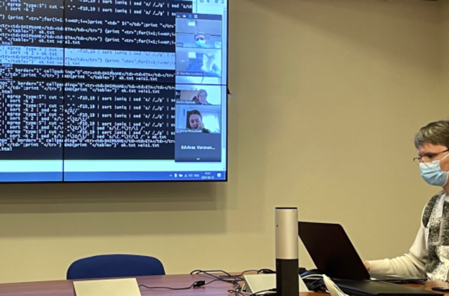 Uostamiesčio gimnazistams nauja patirtis Uosto direkcijoje – kartu kuriama laivų atvykimo programėlė