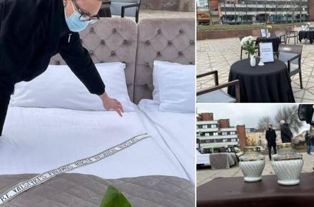 Verslininkai surengė „paskutinę vakarienę“