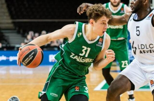 „Žalgiris“ namuose nutraukė ASVEL pergalių seriją