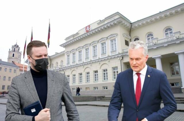 Gitanas Nausėda, Gabrielius Landsbergis