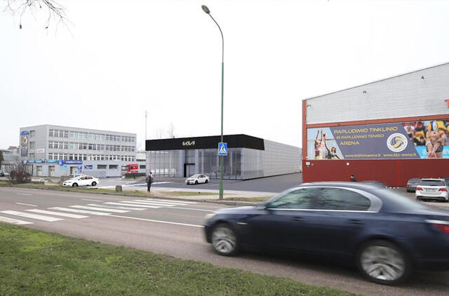 Kia salonas Klaipėdoje.