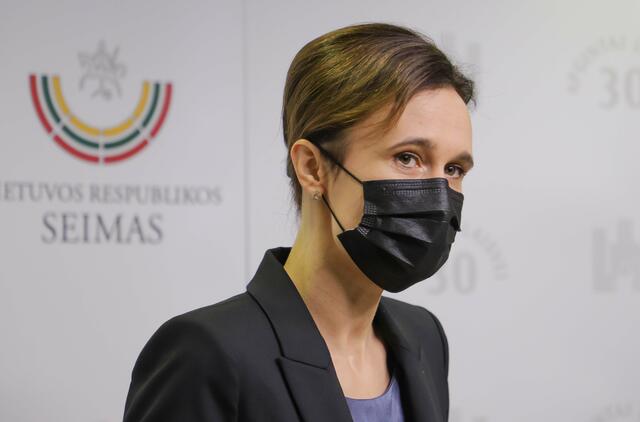Seimo pirmininkė Viktorija Čmilytė-Nielsen