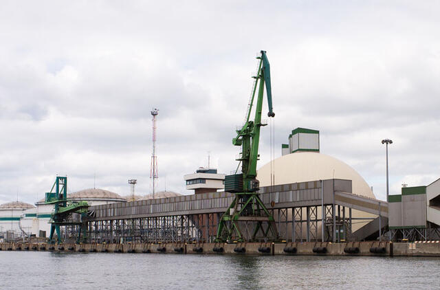 LAUKIA. „Klasco“ ir kitos uosto kompanijos yra pasiruošusios krauti ukrainietiškus grūdus, tačiau panašu, kad Klaipėdos uostą geriausiu atveju gali pasiekti tik apie dešimtadalį to grūdų srauto, kurį būtų galima perkrauti. Vitos JUREVIČIENĖS nuotr.