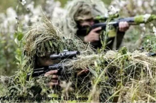Ukrainoje likviduotas rusų snaiperių būrio vadas