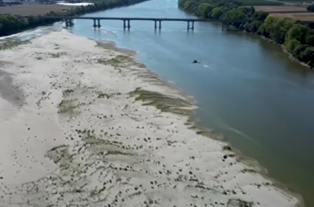 Sausra Europoje gali reikšti kruizinių kelionių upėmis mirtį