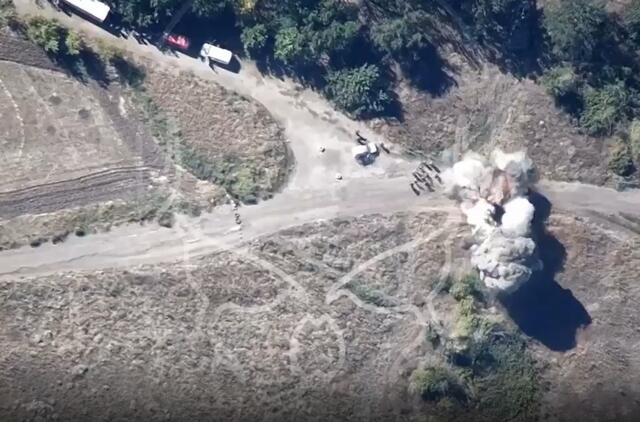 Ukrainos partizanai vienu šūviu nukovė 10 Rusijos kariuomenės seržantų 