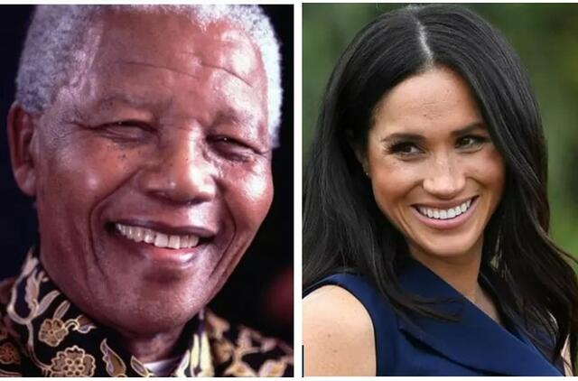 Nelsono Mandelos anūkas pasipiktino, kad Meghan Markle lygina save su jo seneliu