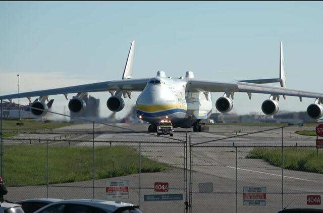 AN-225 "Mrija" buvo didžiausias ir galingiausias pasaulyje transporto lėktuvas