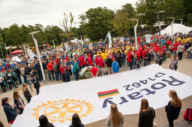 Palangoje – tradicinės Rotary sporto žaidynės ir labdaros bėgimas