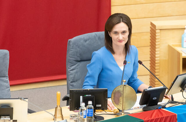 Seimo pirmininkė Viktorija Čmilytė-Nielsen