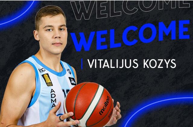 „Wolves“ komandą papildė Vitalijus Kozys