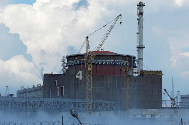  Zaporožės elektrinė, kelia branduolinės katastrofos Europoje grėsmę