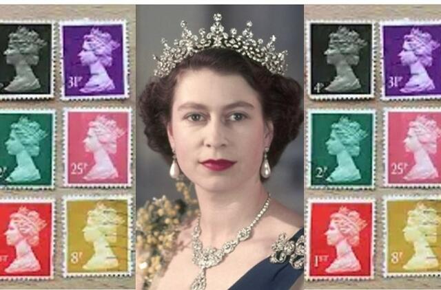 Kas dabar nutiks su Didžiosios Britanijos pašto ženklais, monetomis, banknotais ir pasais, kuriuose pavaizduota karalienė