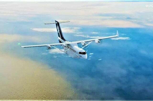 Švedijos inžinieriai kuria nulinės taršos ateities lėktuvą