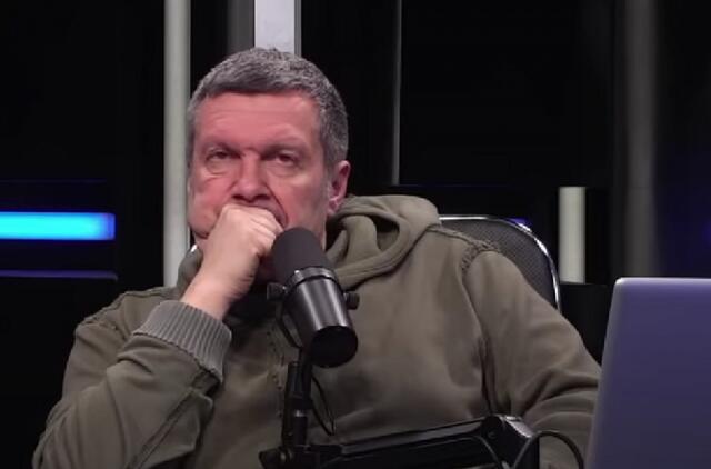  Vladimiras Solovjovas pasirodė sudaužytu veidu