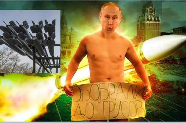 Rusijos Federacijos gebėjimas išlaikyti raketų atakų intensyvumą nyksta