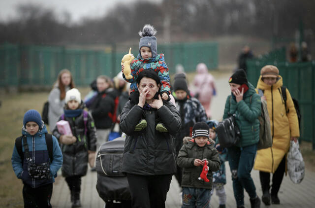 daugiau kaip pusė pabėgėlių ukrainiečių Čekijoje susidūrė su agresija