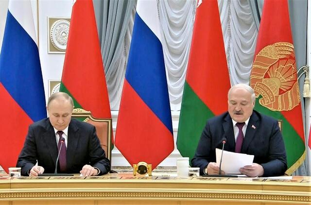 Žiniasklaida: Rusija kurpia planus iki 2030 metų užvaldyti Baltarusiją 