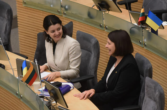 Navickienė: pensijų kaupimo kryptis bus išlaikyta, pokyčiai bus nedideli