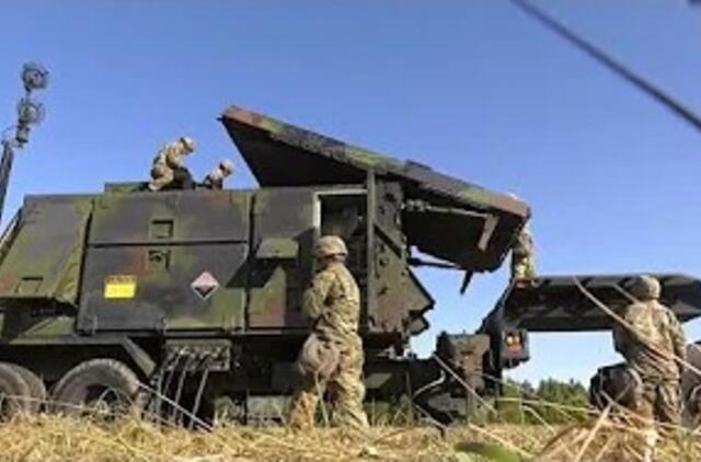  "Patriot" padės Ukrainoje dislokuoti naikintuvus F-16