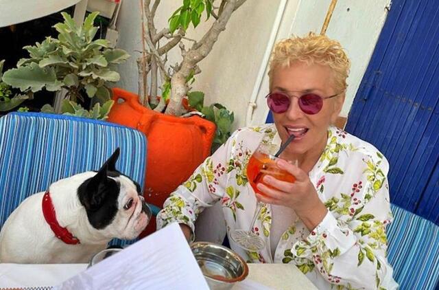 Po kalbų apie vėžį Laima Vaikulė pasirodė be peruko