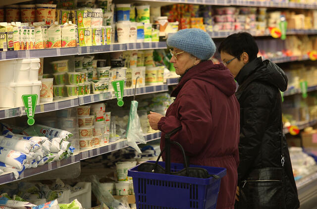 Lietuvos bankas: metinio maisto kainų augimo pikas pasiektas