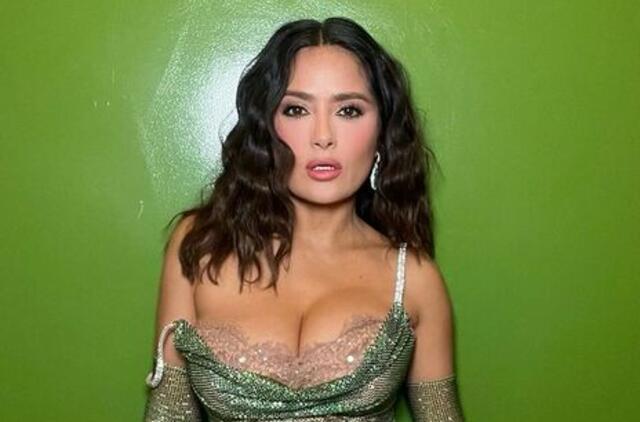 Selma Hayek pasirodė mados fotosesijoje