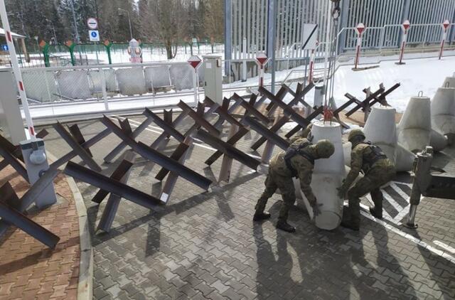 Lenkija stiprina sieną su Baltarusija