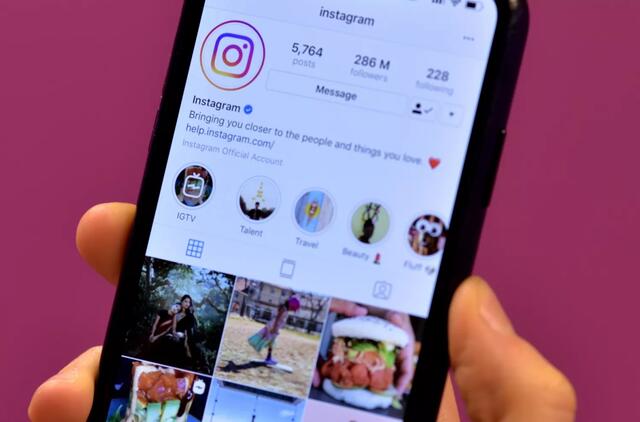 „Instagram“ ar „TikTok“ – tik su tėvų sutikimu