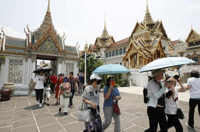 Neįprastai smarki karščio banga šiuo metu yra apglėbusi Tailandą